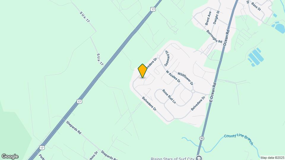 205 Willow Ridge Dr Map and Location Details