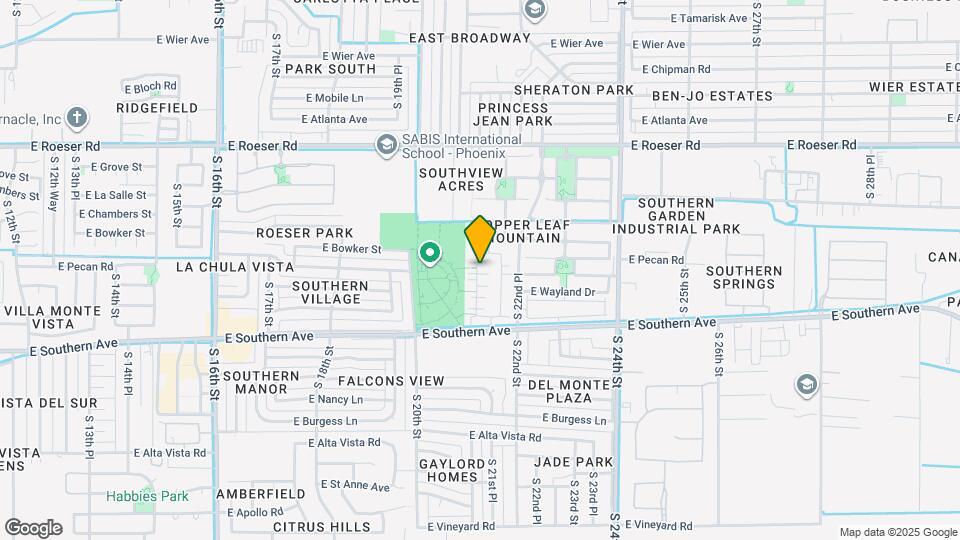 5617 S 21st Pl Mapa y Detalles de la Ubicación