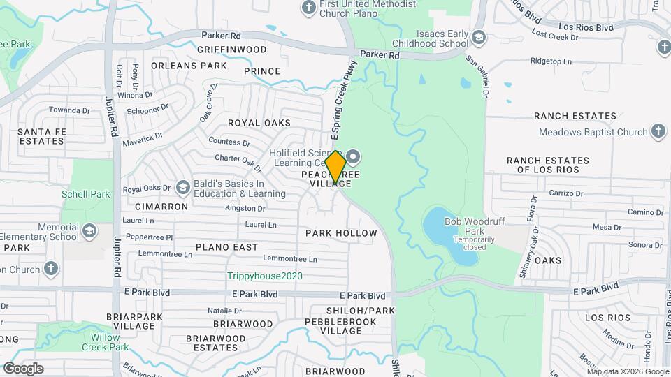 2900 Myrtlewood Ln Map and Location Details