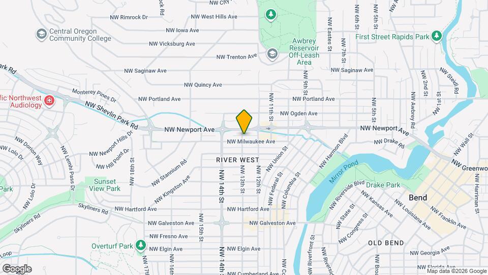 1252 NW Milwaukee Ave Map and Location Details