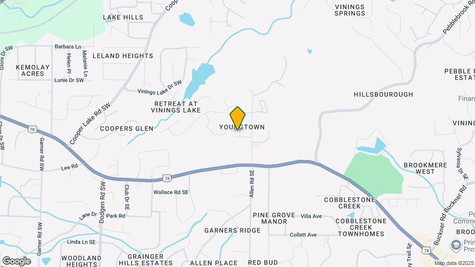 5700 Tracy Dr SE Mapa y Detalles de la Ubicación