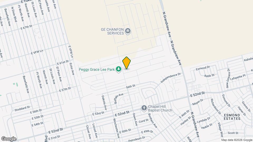 1805 Ebbets Dr Map and Location Details