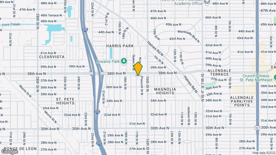 3721 17th St N Map and Location Details