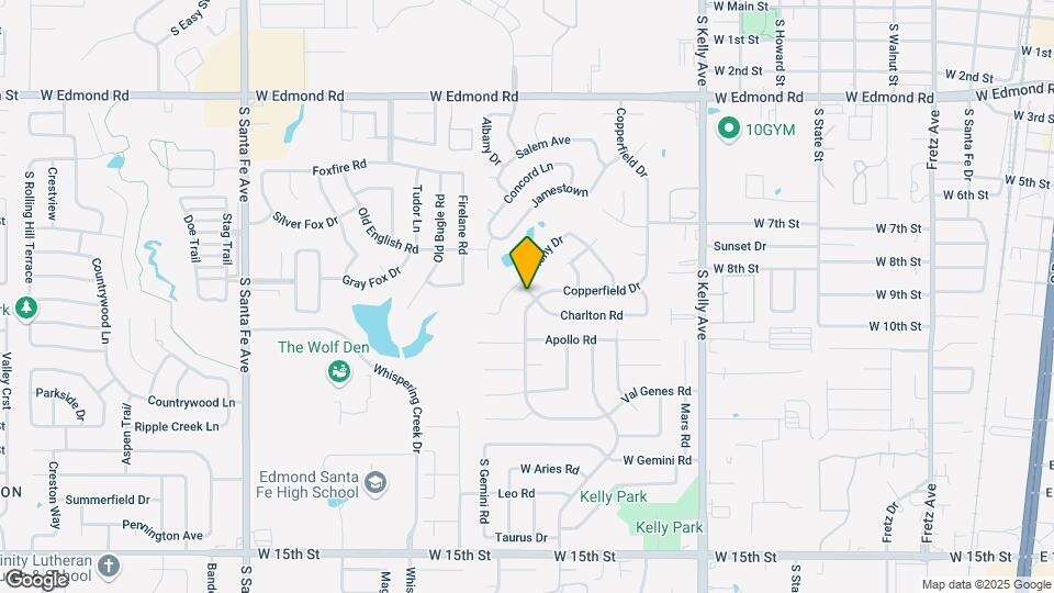 1401 Copperfield Dr Map and Location Details