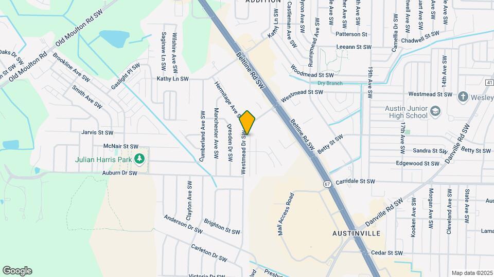 2151 Westmead Dr SW Map and Location Details