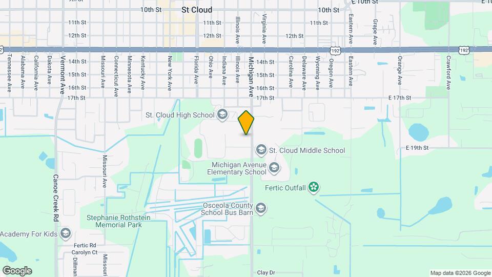 731 Michigan Ct Map and Location Details