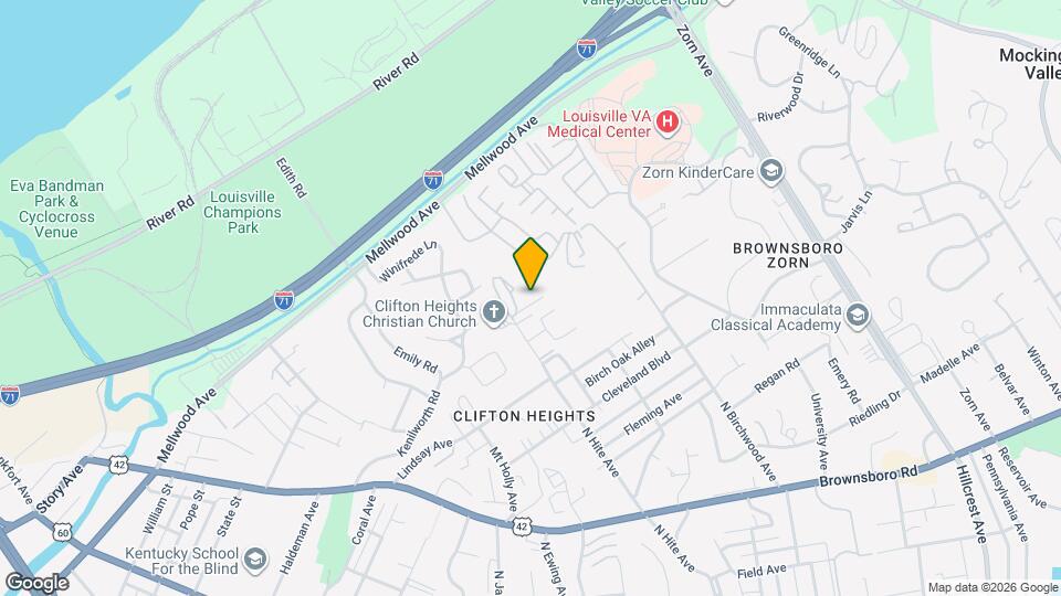 729 N Hite Ave, Unit 729 N Hite Avenue #2 Map and Location Details
