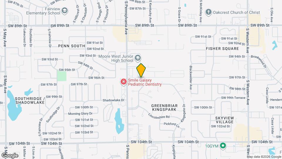 1610 SW 96th St Map and Location Details