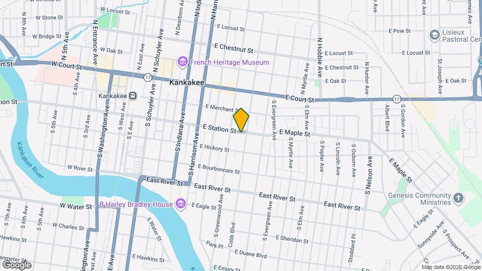 770 E Station St Map and Location Details