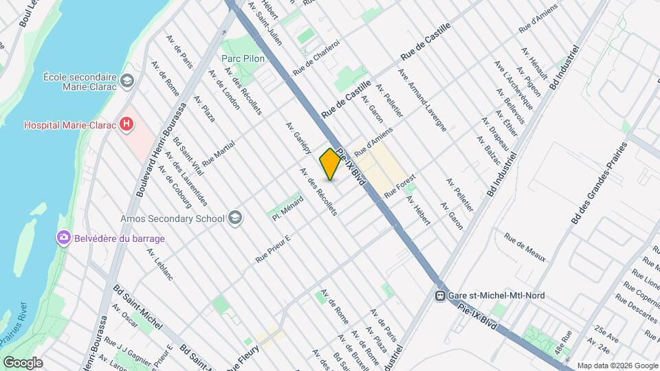 10650 Gariépy Av Map and Location Details