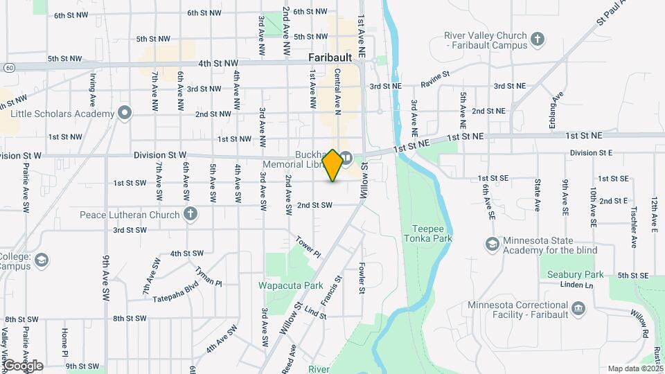 9 1st St SW-Unit -3 Map and Location Details