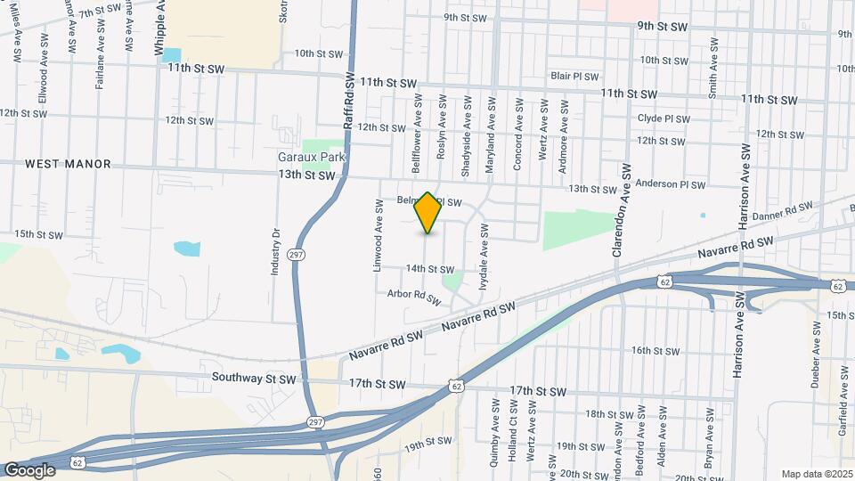 1368 Roslyn Ave SW Map and Location Details