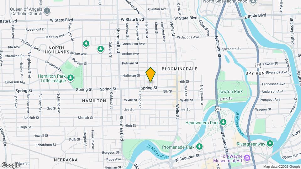 1610 Kelly Dr Mapa y Detalles de la Ubicación