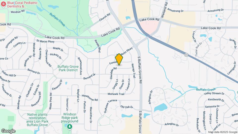 164 Glendale Rd Map and Location Details