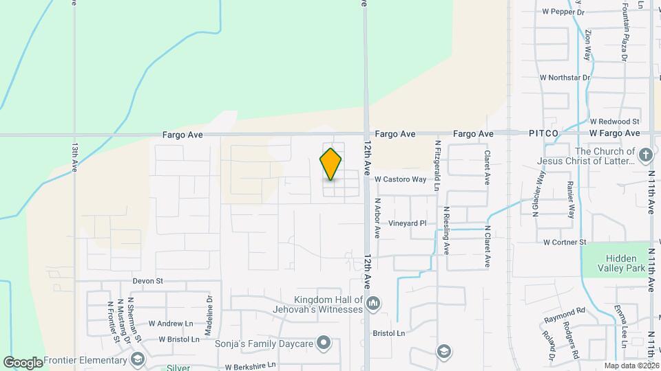 1812 W Bella Oaks Way Map and Location Details