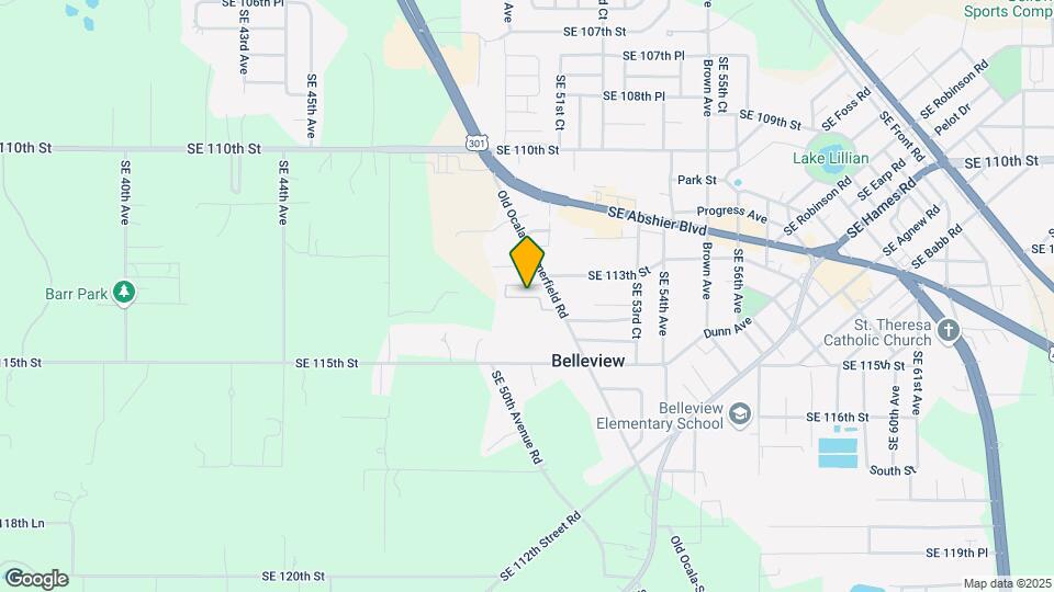 11322 SE 55th Avenue Rd Map and Location Details