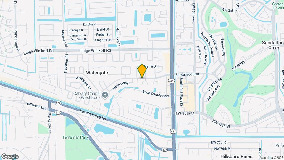 10295 Boca Bend W Map and Location Details