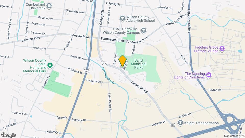 311 Cainsville Rd Map and Location Details