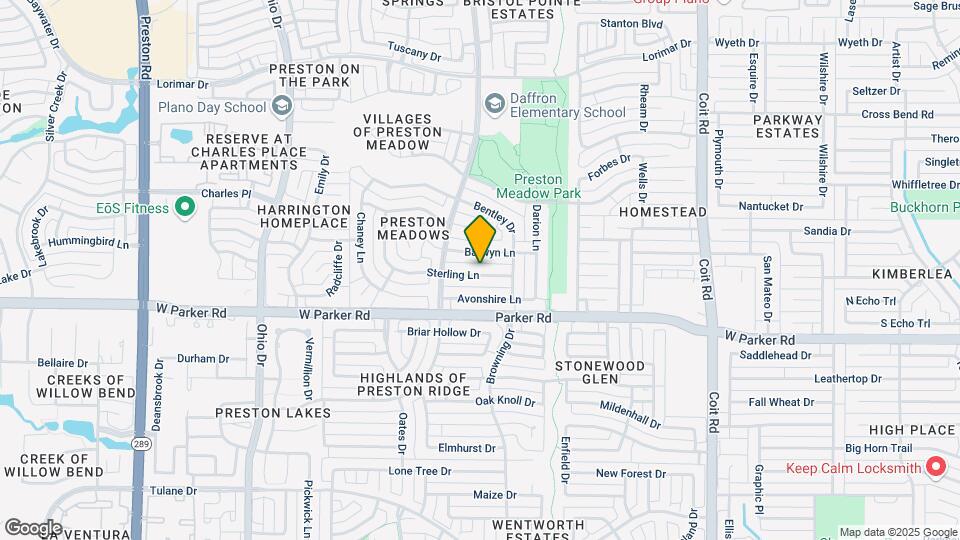 4421 Sterling Ln Map and Location Details