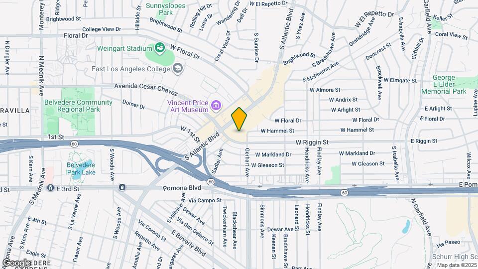 2230 S Atlantic Blvd Map and Location Details
