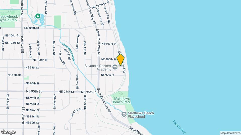 9727 Lake Shore Blvd NE Map and Location Details