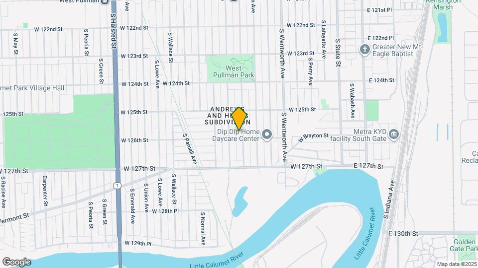 12552 S Harvard Ave Map and Location Details