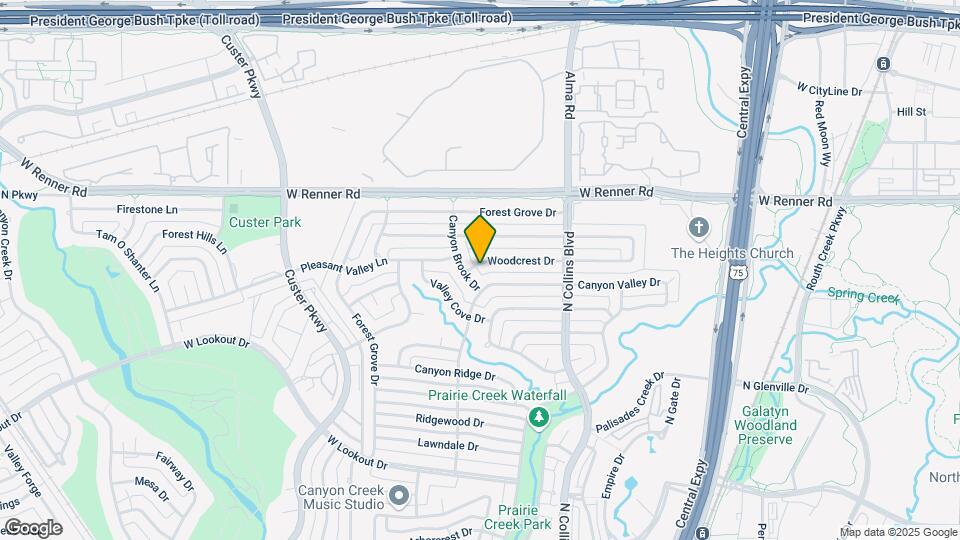 329 Woodcrest Dr Map and Location Details