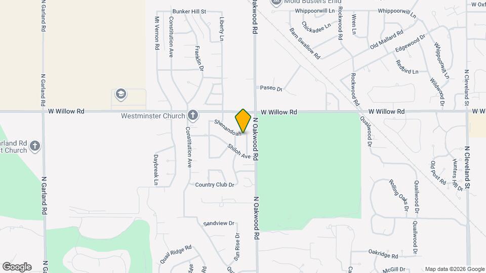 2202 Monitor St Map and Location Details