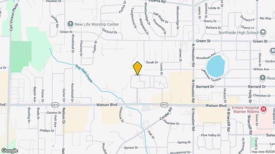 313 Westcliff Center St Map and Location Details