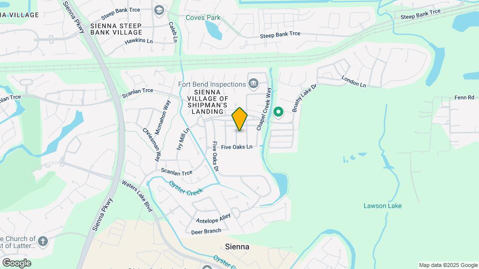 3218 Oak Cliff Ln Map and Location Details
