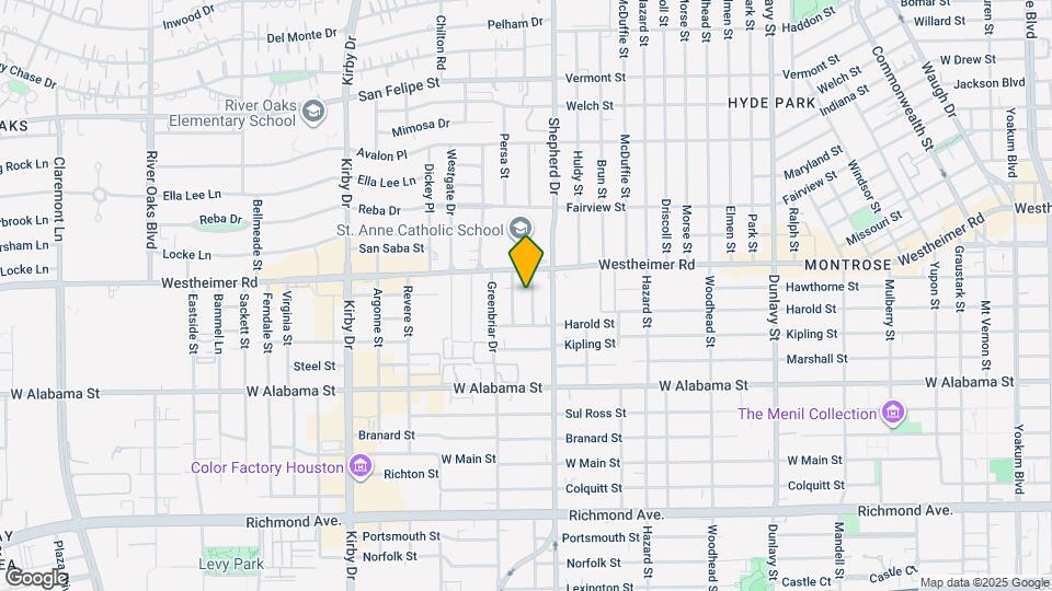 2620 Peckham St Map and Location Details