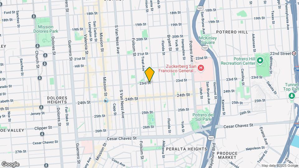 3011-3015 23rd St Map and Location Details