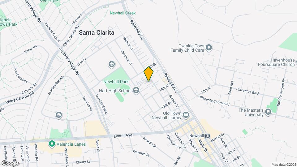 24851 Walnut St, Unit 114 Map and Location Details