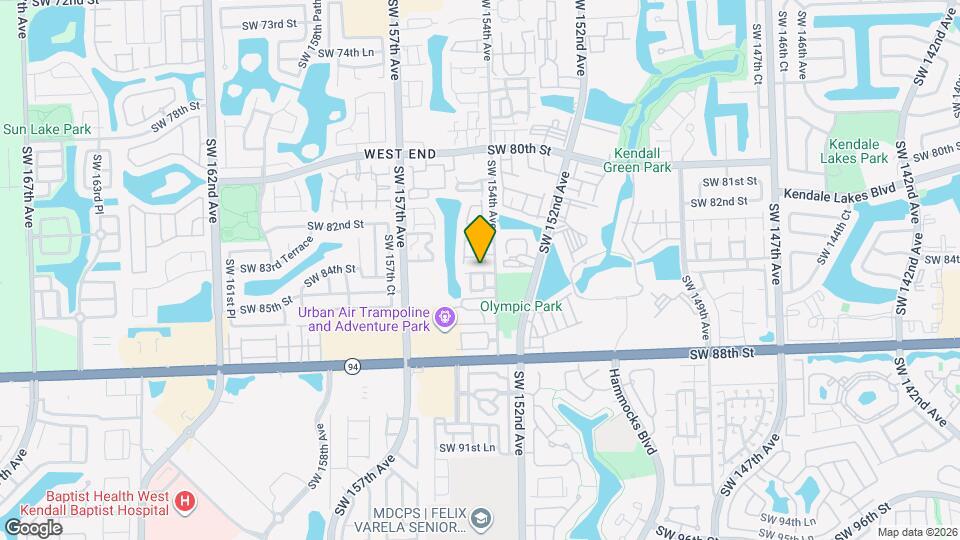 8410 SW 154th Cir Ct Map and Location Details