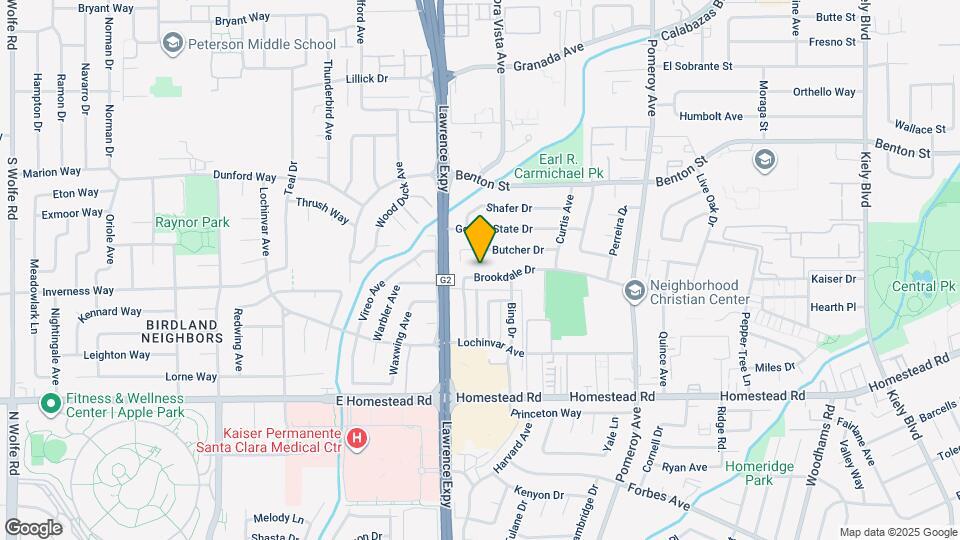 3553 Brookdale Dr Map and Location Details