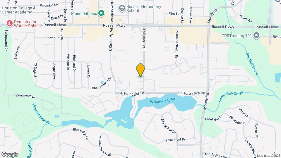 240 Tallulah Trail Map and Location Details