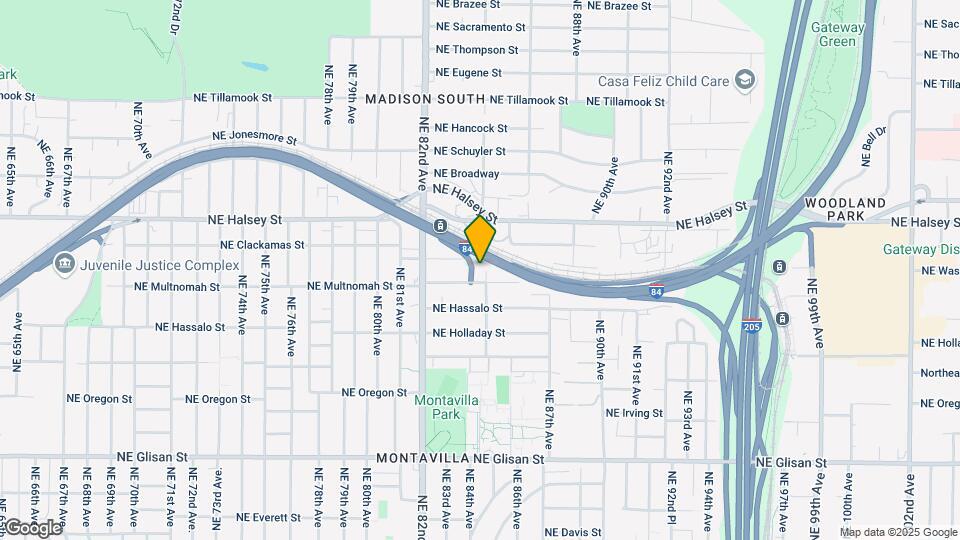 1227 NE 84th Ave Map and Location Details