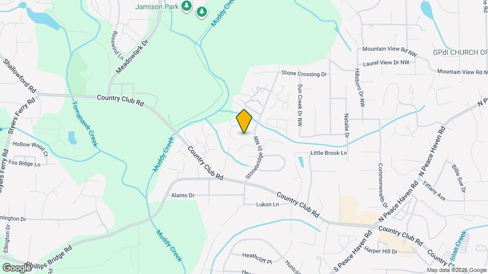 617 Balfour Rd Map and Location Details