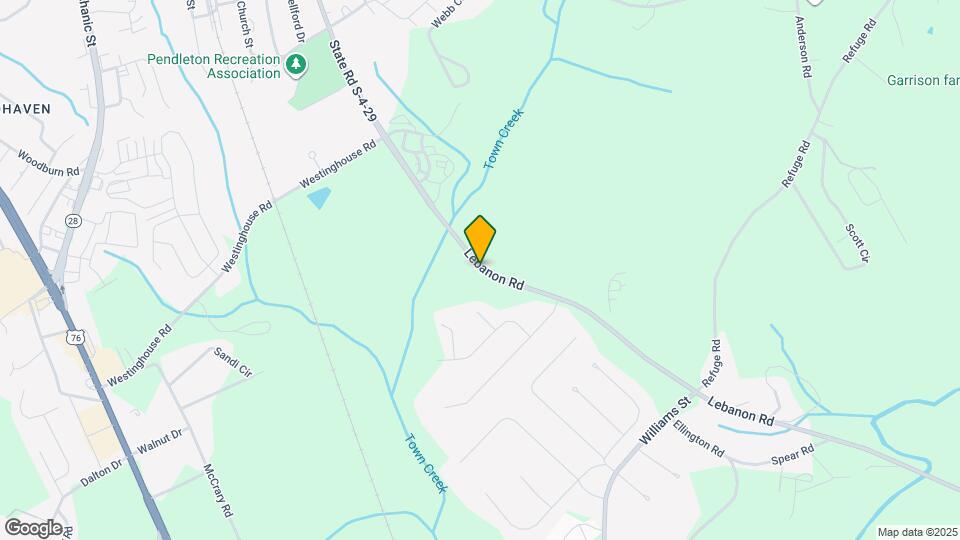 924 Lebanon Rd Map and Location Details