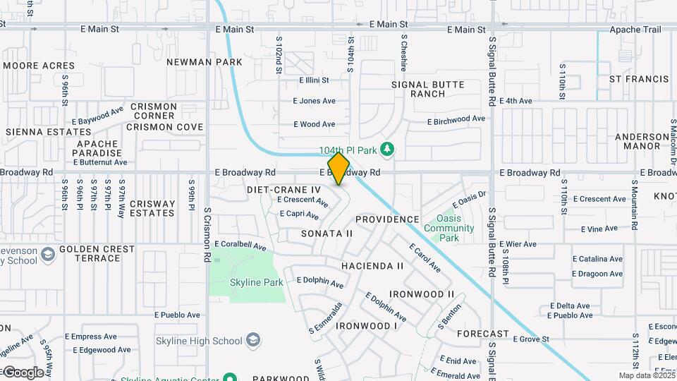 10348 E Calypso Ave Map and Location Details
