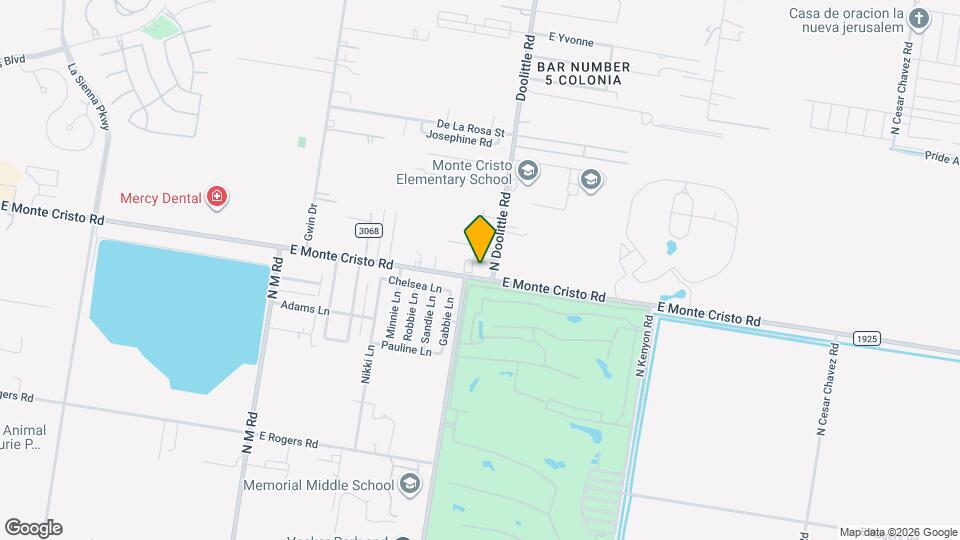 3107 E Monte Cristo Rd Map and Location Details
