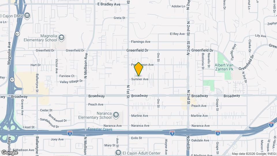 1130 Sumner Ave Map and Location Details