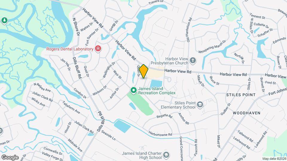 921 Nabors Dr Map and Location Details