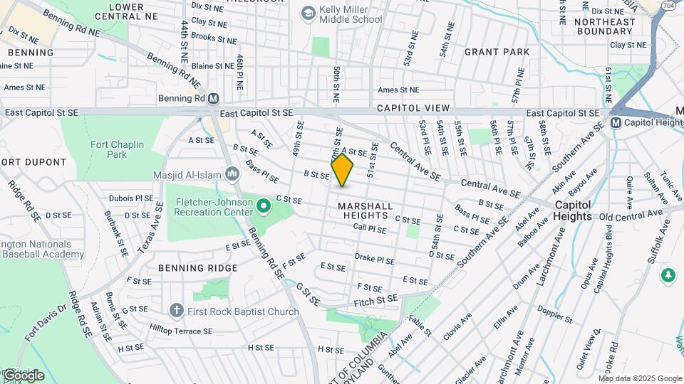 5012 Bass Pl SE Mapa y Detalles de la Ubicación