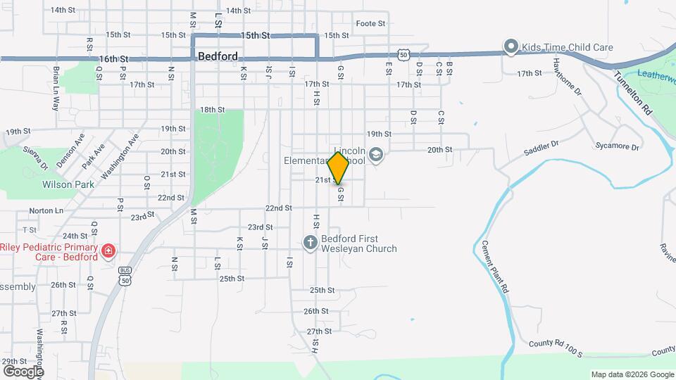 2115 G St Map and Location Details