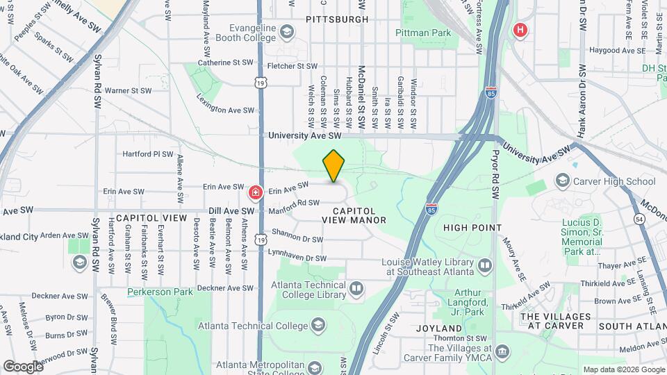482 Erin Ave SW Mapa y Detalles de la Ubicación
