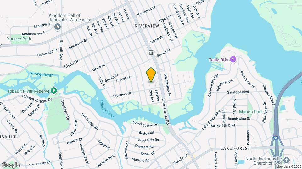 8725 2nd Ave Map and Location Details