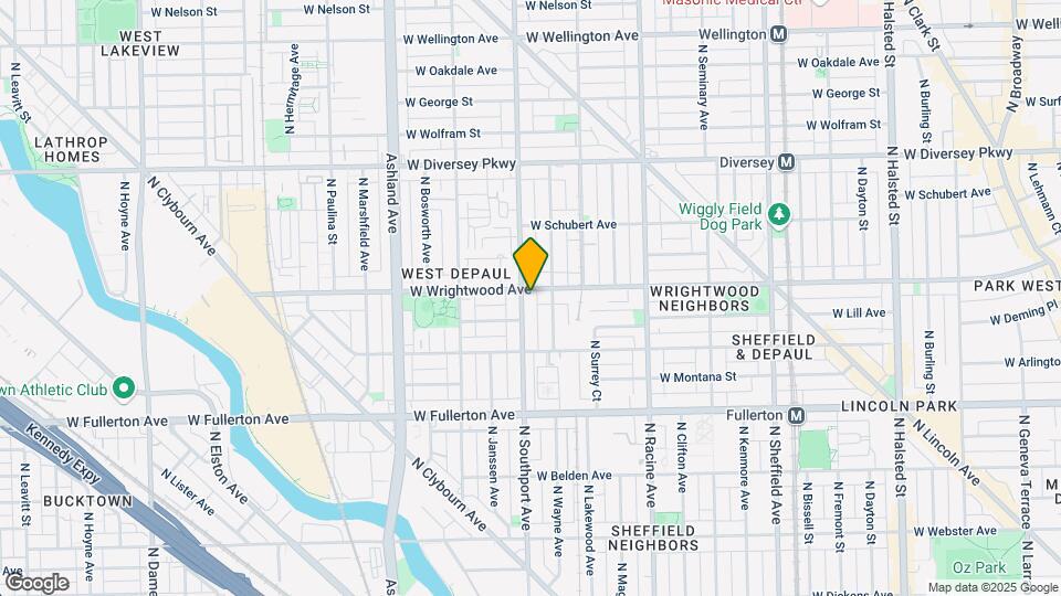 2553 N Southport Ave-Unit -1 Map and Location Details