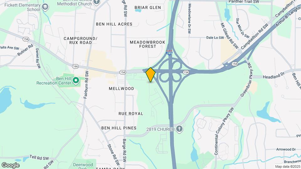 2568 Coventry St SW Map and Location Details