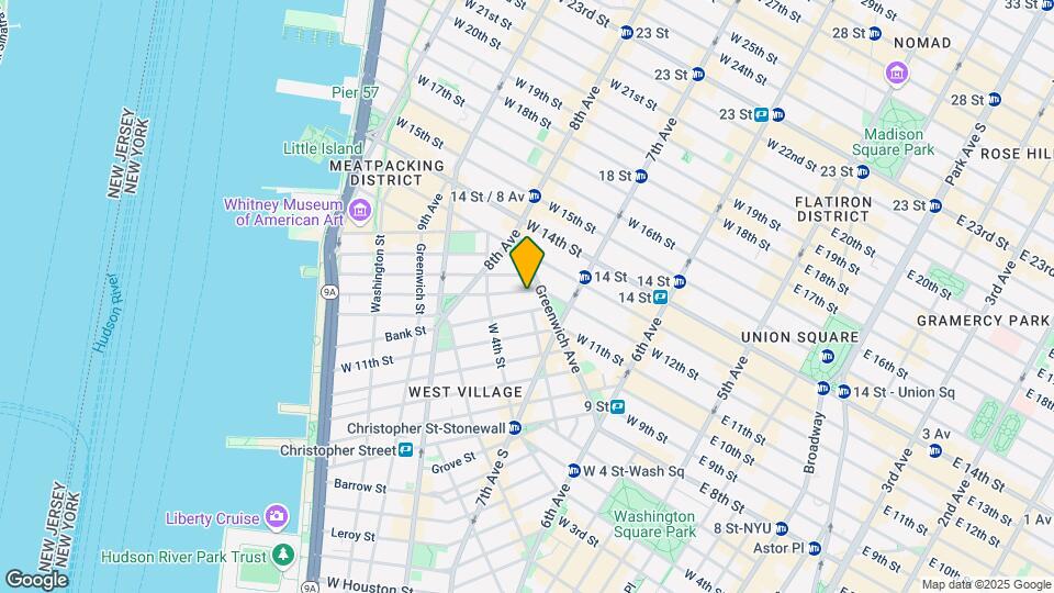 240 W 12th St Map and Location Details